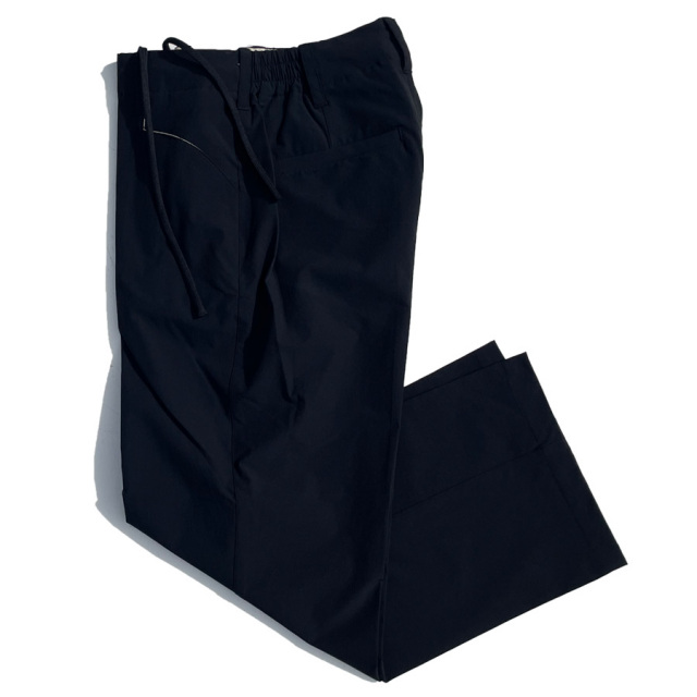 AXESQUIN,アクシーズクイン,テックスラックス,ストレッチパンツ,クロップドパンツ,ワイドパンツ