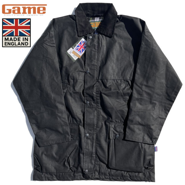 GAME,ゲーム,ジャケット,ワックスジャケット,ライトウェイト