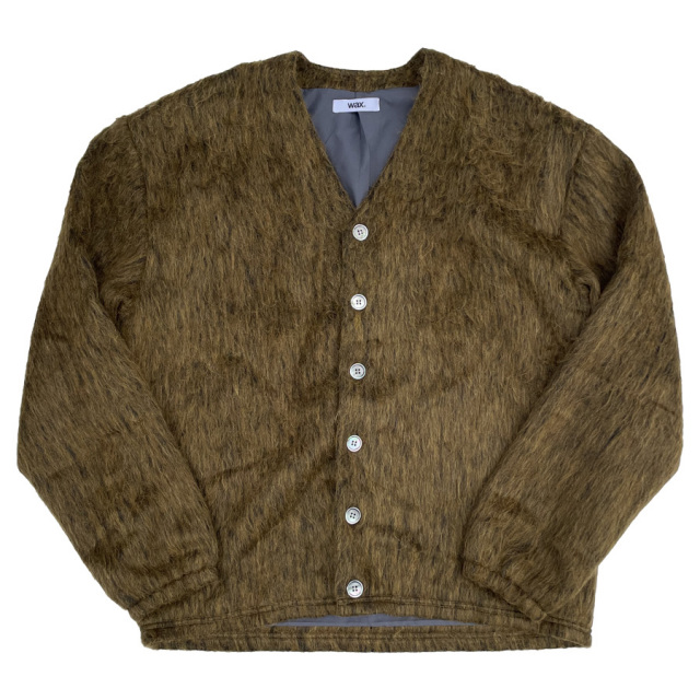 THM,THEHARDMAN,ザハードマン,WAX,ワックス,ファーカーディガン,カシミヤ,正規取り扱い,大阪,亀