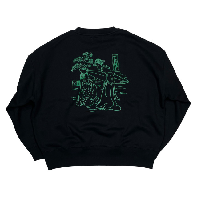 Tony Taizsun(トニー タイズサン) / クルースウェット / UKIYOE SURFER