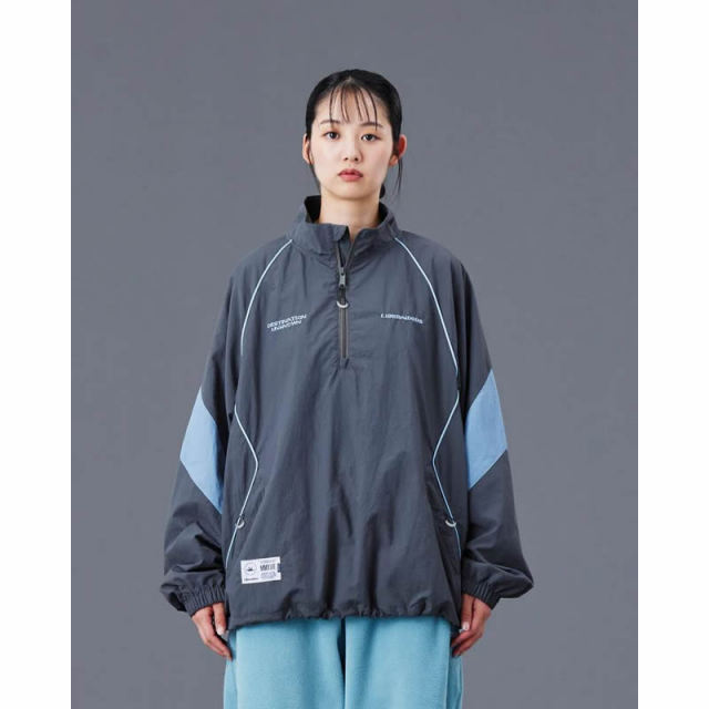 LIBERAIDERS,リベレイダース,ナイロン,ハーフジップ,ウインドブレーカー,スポーツ,メンズ,アメカジ,新作