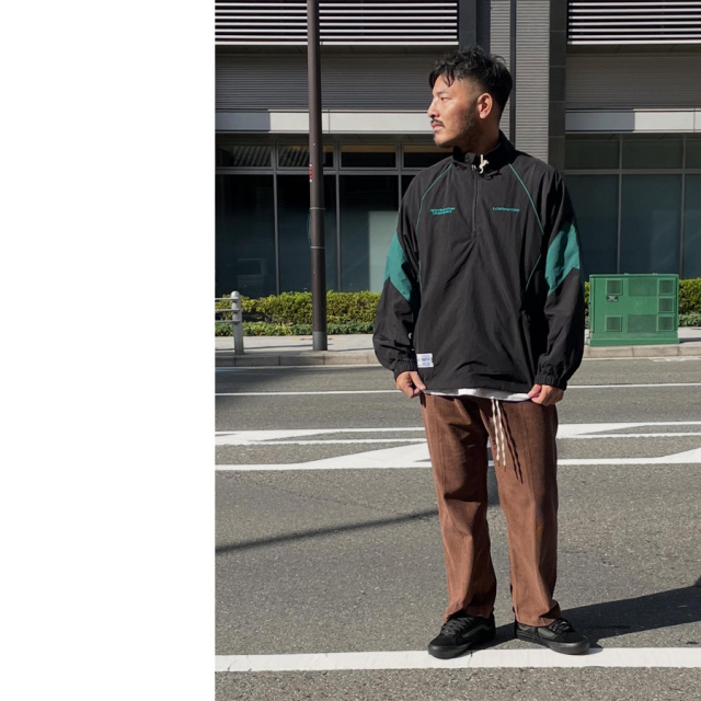 LIBERAIDERS(リベレイダース) / ウインドブレーカー / NYLON HALF ZIP