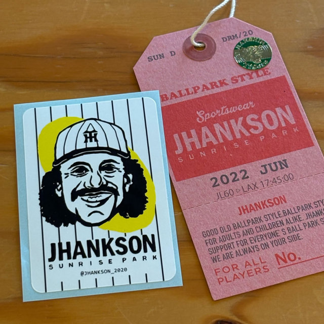 JHANKSON,ジャンクソン,阪神タイガース,コラボレーション,スウェットクルーネック,トレーナー