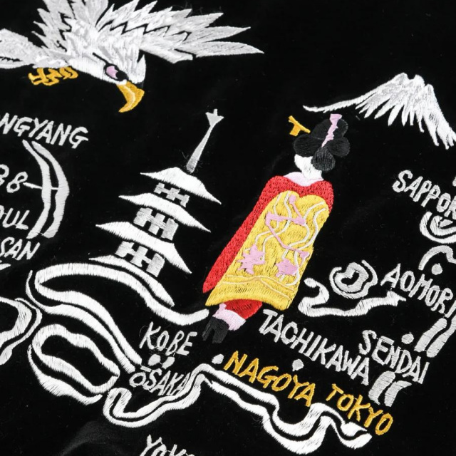 大阪,TAION,タイオン,ダウンジャケット,ジャケット,スカジャン,リバーシブル,JK04JS