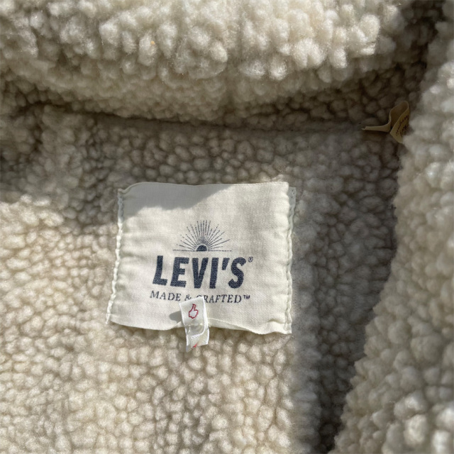 LEVI'S リーバイス / 裏ボアデニムジャケット / WIDE CRAFT DENIM