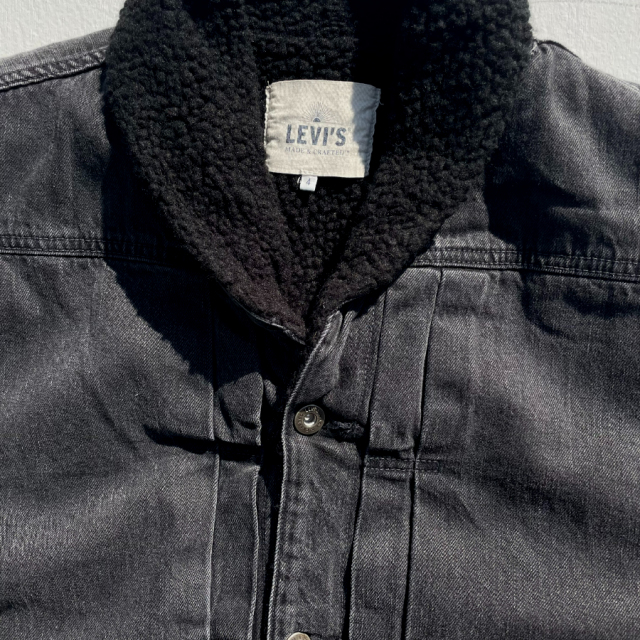 LEVI'S リーバイス / 裏ボアデニムジャケット / WIDE CRAFT DENIM