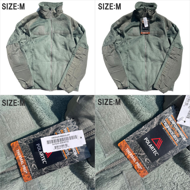米軍放出品新品デッドストック / U.S. ARMY GEN3 ECWCS FLEECE JACKET