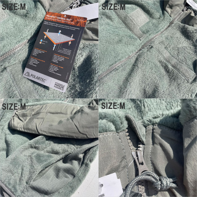 米軍放出品新品デッドストック / U.S. ARMY GEN3 ECWCS FLEECE JACKET