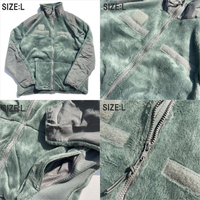 米軍放出品新品デッドストック / U.S. ARMY GEN3 ECWCS FLEECE JACKET