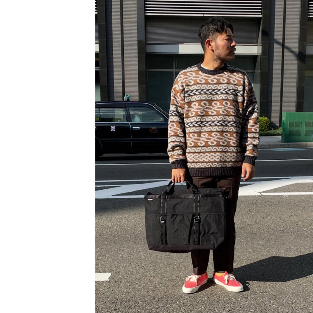 NASNGWAM,ナスングワム,長袖ニット,ニット,ケルティックニット,籠目文様