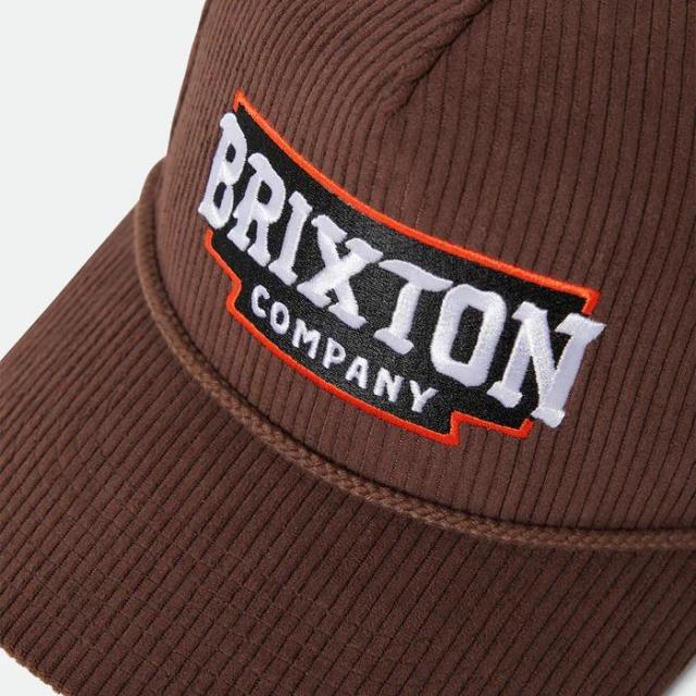 BRIXTON,ブリクストン,コーデュロイスナップバックキャップ,ロゴキャップ,帽子,正規取り扱い