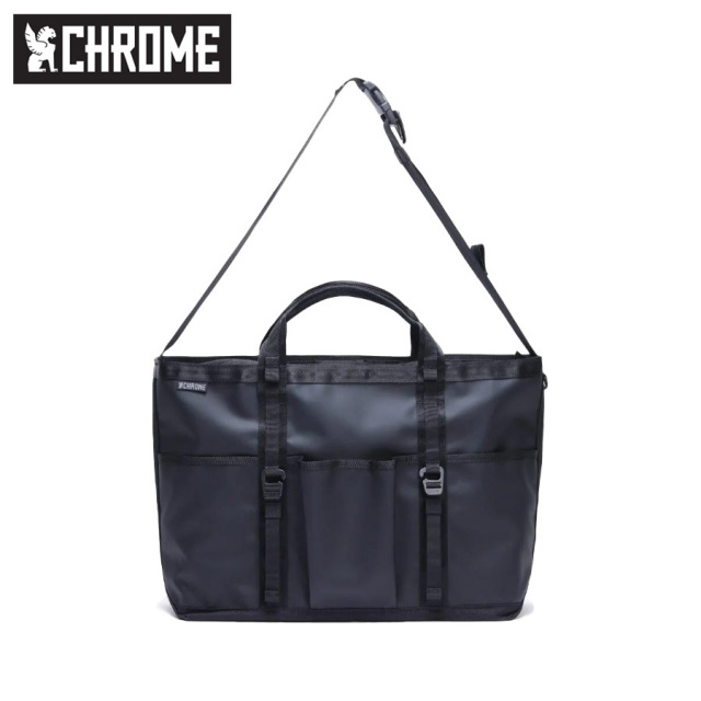 CHROME,クローム,クロム,トートバッグ,大型,黒,ブラック,28L