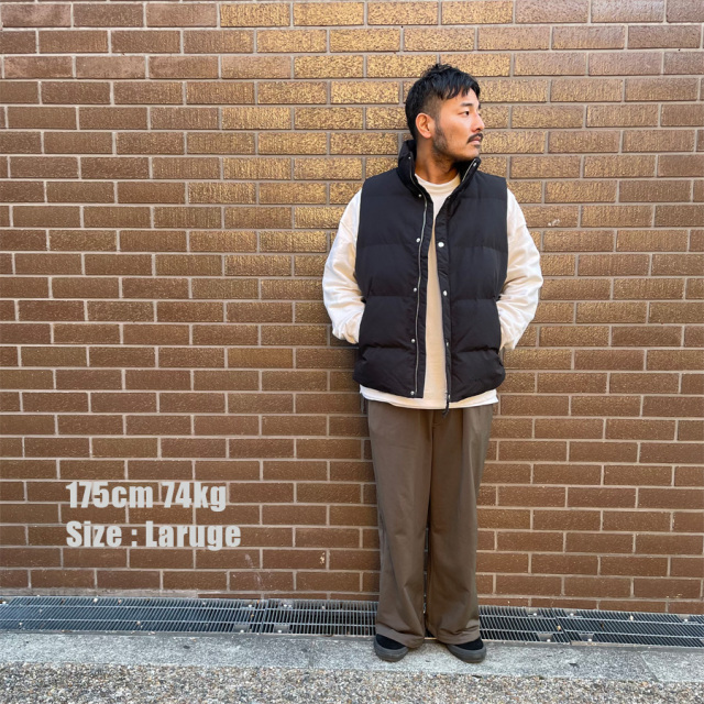 WAX,THM,ジャケット,VEST,ダウンベスト,新作,正規取り扱い,通販,店舗,大阪,亀