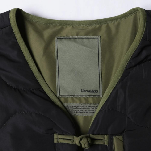 LIBERAIDERS,リベレイダース,キルティングジャケット,ヘチマキルティング,ピーチスキン,メンズ,アメカジ,新作