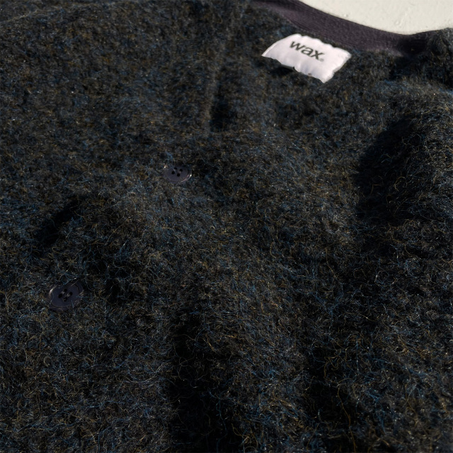 THM,THEHARDMAN,ザハードマン,WAX,ワックス,プードルニットカーディガン,正規取り扱い,大阪,亀