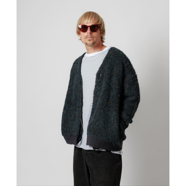 THM,THEHARDMAN,ザハードマン,WAX,ワックス,プードルニットカーディガン,正規取り扱い,大阪,亀