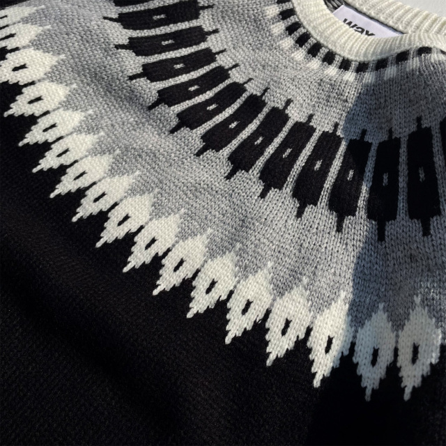 WAX,ワックス,THM,ノルディックセーター,新作,正規取り扱い,通販,店舗,大阪,亀