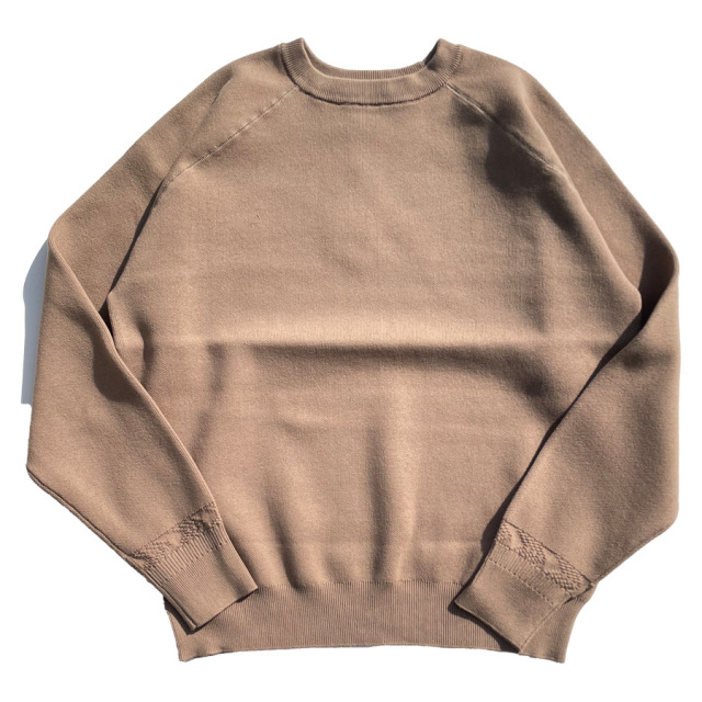 NASNGWAM,ナスングワム,長袖ニット,ニット,セーター,ラグラン