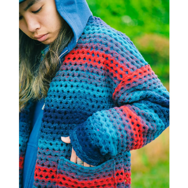 NASNGWAM (ナスングワム) / カーディガン / ZIGGY CARDIGAN - NAVY