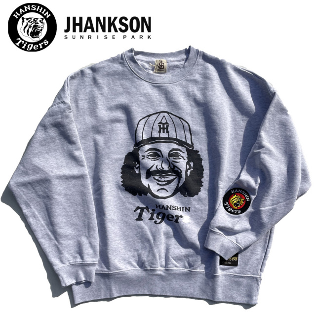 JHANKSON,ジャンクソン,阪神タイガース,コラボレーション,スウェットクルーネック,トレーナー