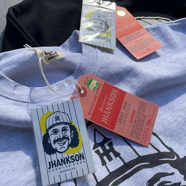 JHANKSON,ジャンクソン,阪神タイガース,コラボレーション,スウェットクルーネック,トレーナー