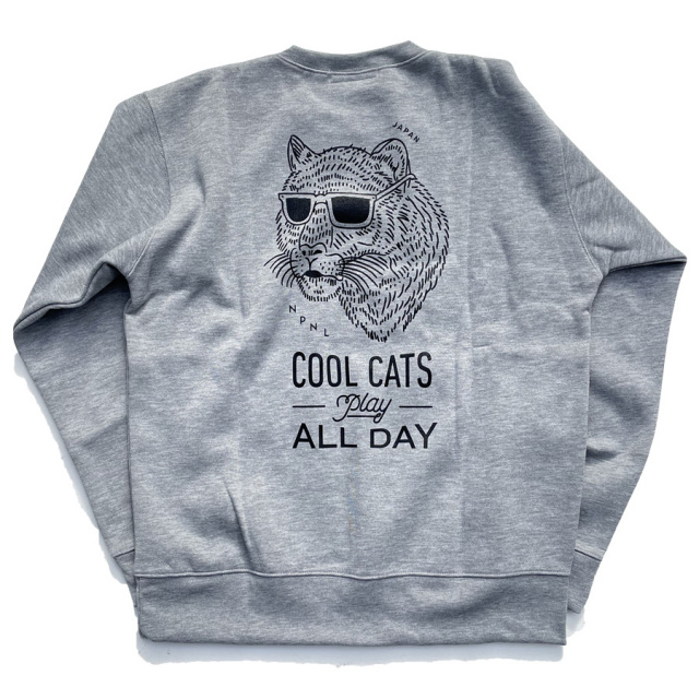 PLAYDESIGN,プレイデザイン,P01,プレイ,PLAY,スウェット,クルーネック,パーカー,トレーナー,裏起毛,スケート,スノボー