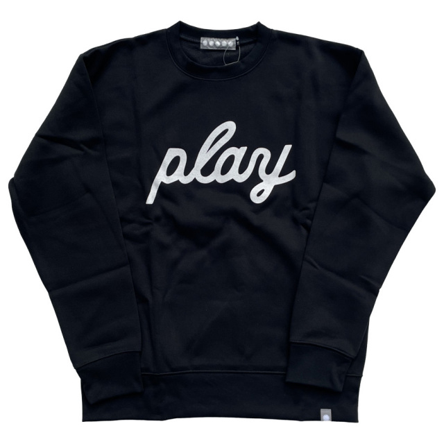 PLAYDESIGN,プレイデザイン,P01,プレイ,PLAY,スウェット,クルーネック,パーカー,トレーナー,裏起毛,スケート,スノボー