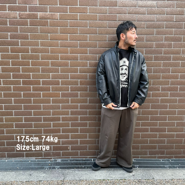 NASNGWAM,ナスングワム,ジャケット,レザー,リメイク,メンズ