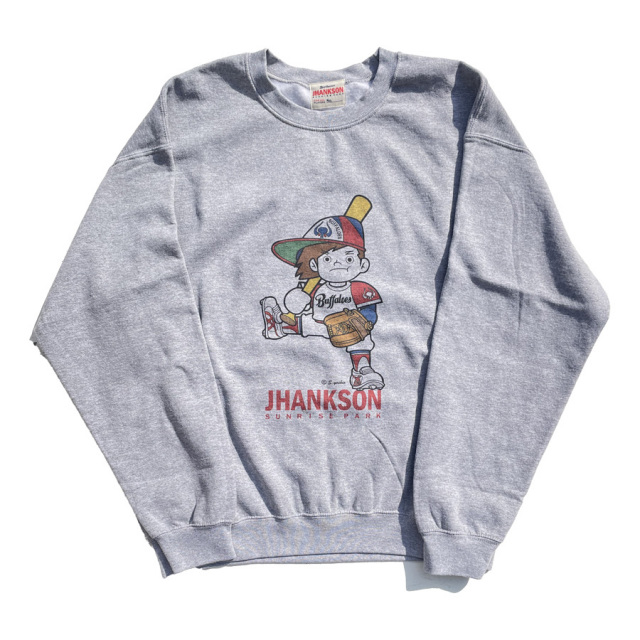JHANKSON,ジャンクソン,スウェットクルーネック,トレーナー,BUFFAKUN,バッファ君,近鉄バファローズ