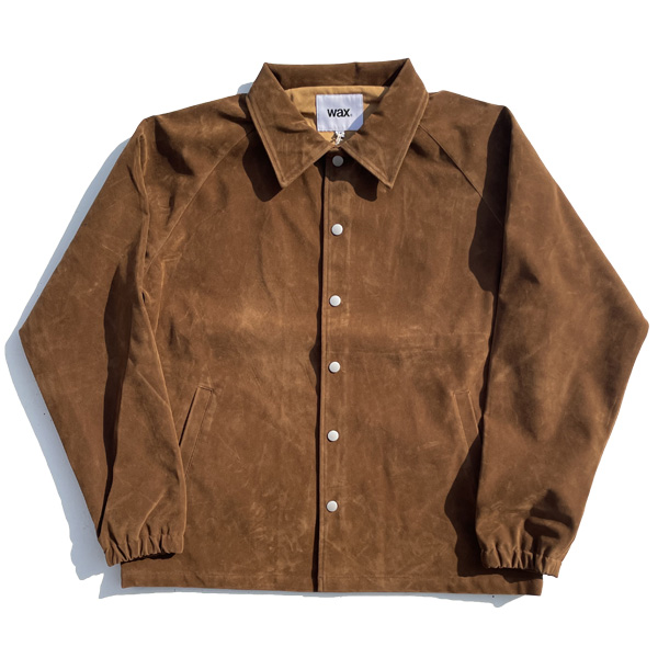 WAX(ワックス) / コーチジャケット / FAKE SUEDE COACH JACKET - CAMEL