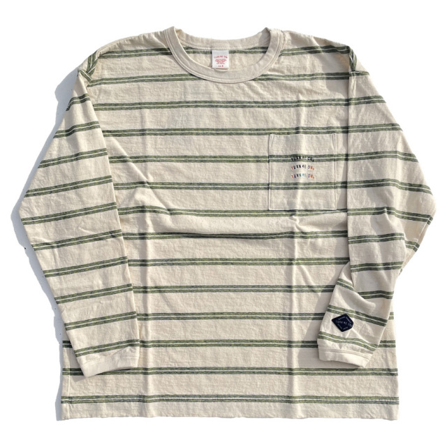 TURNMEON,ターンミーオン,ボーダーロンT,カットソー,新作,正規取り扱い,通販,店舗,大阪,亀