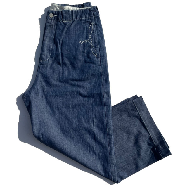 NASNGWAM,ナスングワム,BRIGHTDENIMPANTS,デニムトラウザー,日本製