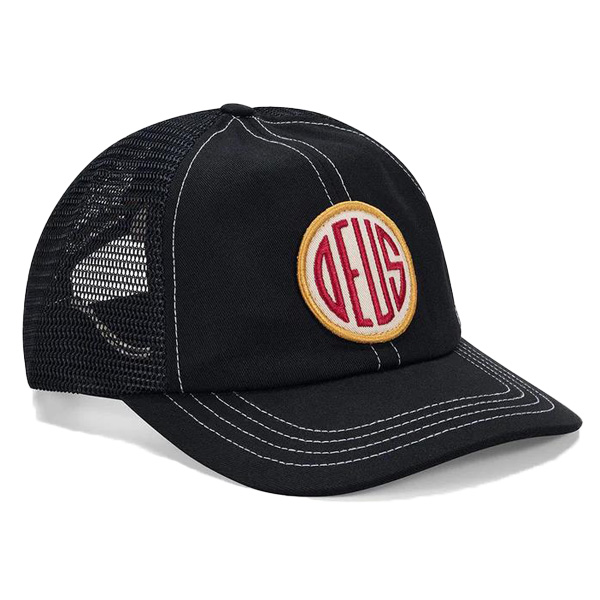 DEUS,デウス,トラッカー,メッシュキャップ,黒,サファリ掲載,メンズ,レディース,大人気,通販,大阪