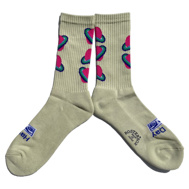 ROSTERSOX,ロスターソックス,靴下,ソックス,クルーソックス,GALAXY,宇宙