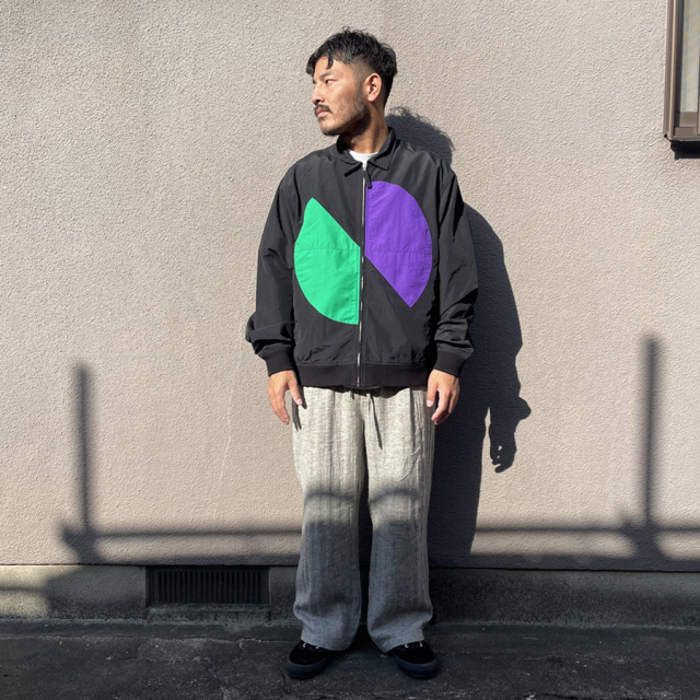 WAX THM ナイロンジャケット WAX(ワックス) / ナイロンジップジャケット / NYLON ZIP JACKET