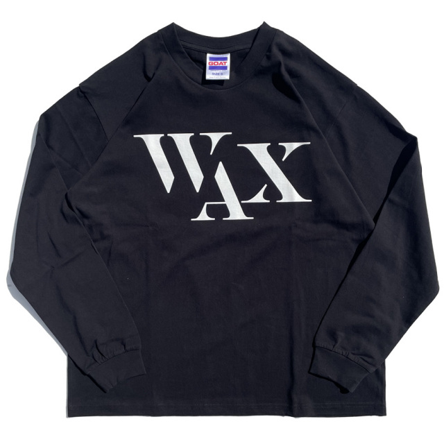 WAX,ワックス,THM,長袖Tシャツ,ロンT,ロゴ,肉厚,7oz,7オンス,定番新作,大阪