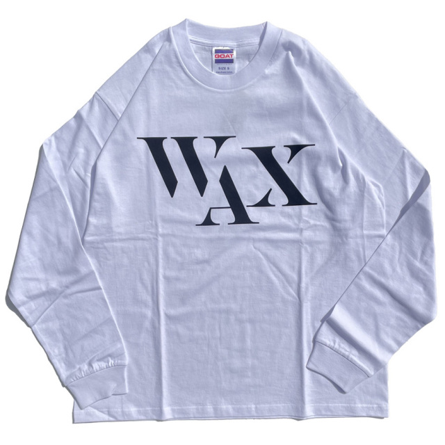 WAX,ワックス,THM,長袖Tシャツ,ロンT,ロゴ,肉厚,7oz,7オンス,定番新作,大阪