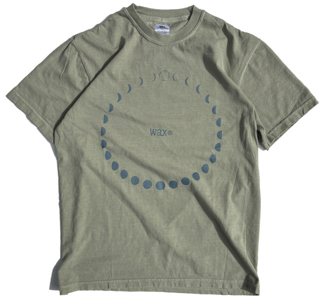 WAX,ワックス,THM,半袖Tシャツ,ロゴ,シンプル,無地
