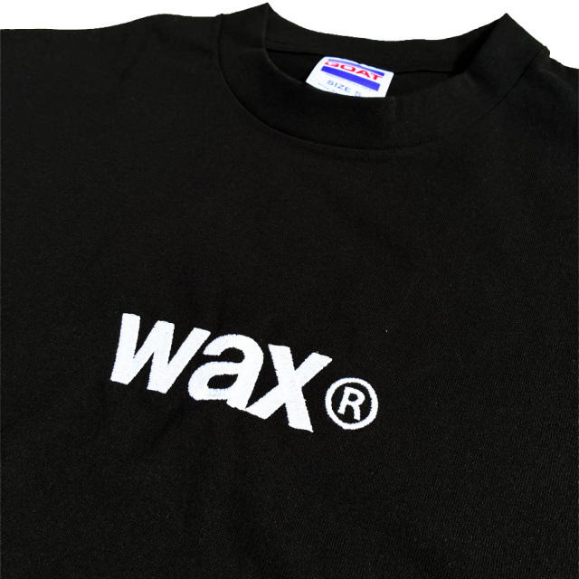 WAX(ワックス) / 半袖Tシャツ / wax stitch tee for GOAT - BLACK / WX
