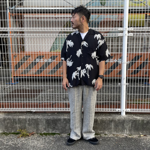 THM,THEHARDMAN,ザハードマン,WAX,ワックス,リネンイージーパンツ