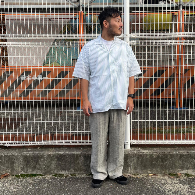 THM,THEHARDMAN,ザハードマン,WAX,ワックス,オープンカラーシャツ,開襟シャツ