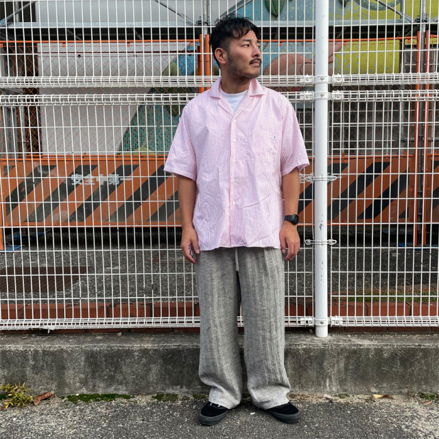 THM,THEHARDMAN,ザハードマン,WAX,ワックス,オープンカラーシャツ,開襟シャツ