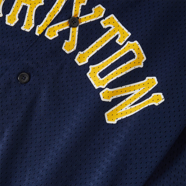 BRIXTON / ジャージー 半袖 メッシュT / MESH BASEBALL JERSEY