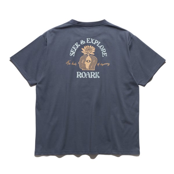 ROARK,ロアーク,Tシャツ,半袖,ドライ,RTJF1221,大阪,取扱,店舗