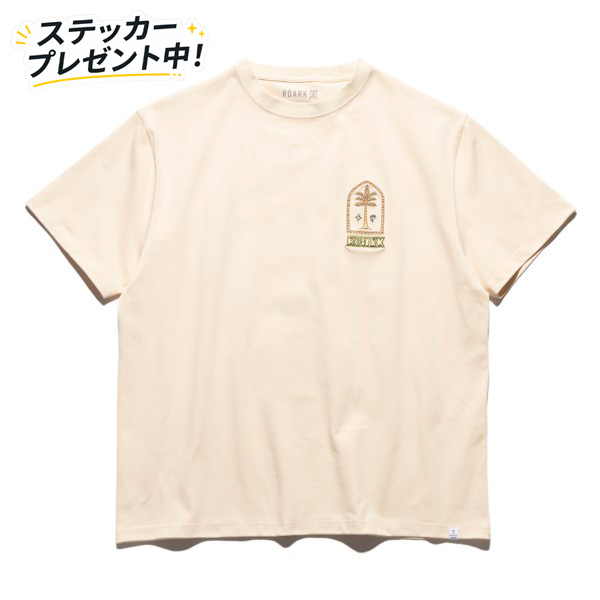 ROARK,ロアーク,Tシャツ,半袖,刺繍,RTJHW1221,大阪,取扱,店舗