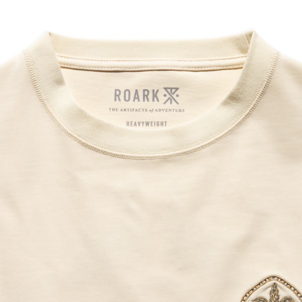 ROARK,ロアーク,Tシャツ,半袖,刺繍,RTJHW1221,大阪,取扱,店舗