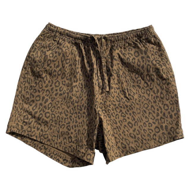 WAX(ワックス) / ショートパンツ ショーツ / LEOPARD SHORTS - BROWN