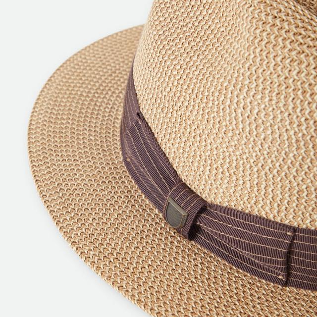BRIXTON / パッカブル ストローハット 帽子 / ROMA STRAW PACKABLE