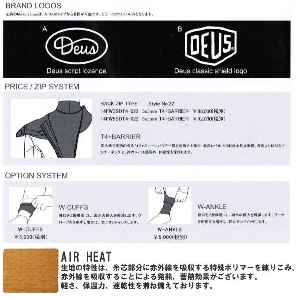 受注生産/カスタムオーダーも可】DEUS EX MACHINA ( デウス