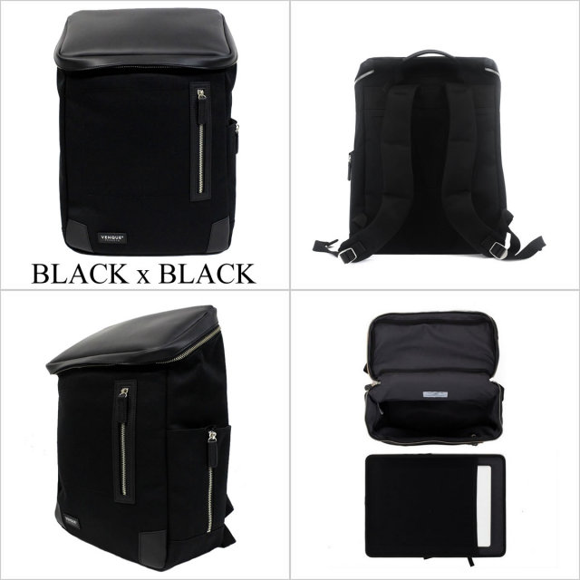 VENQUE (ヴェンク) バックパック Amsterdam Backpack Black